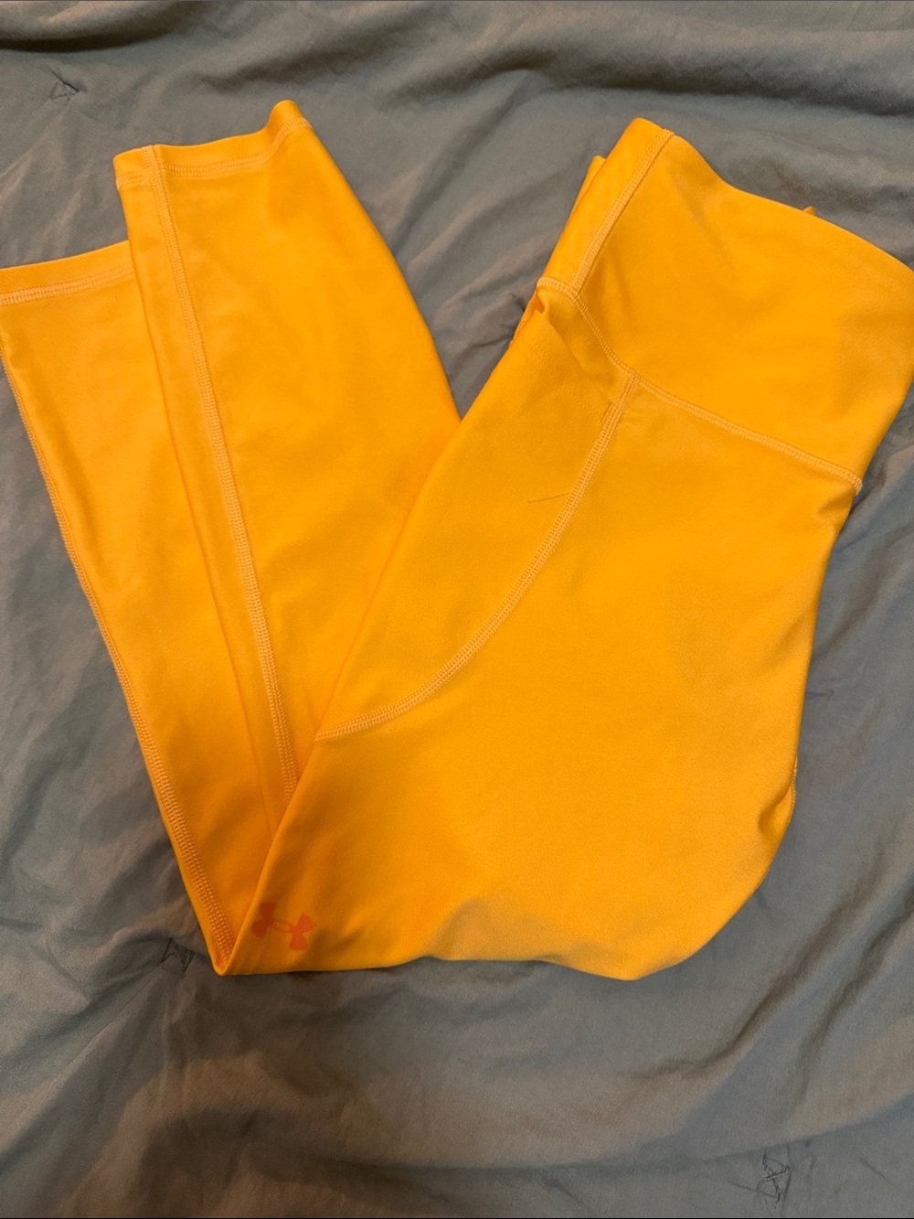 Under Armour Yellow Performance Leggings